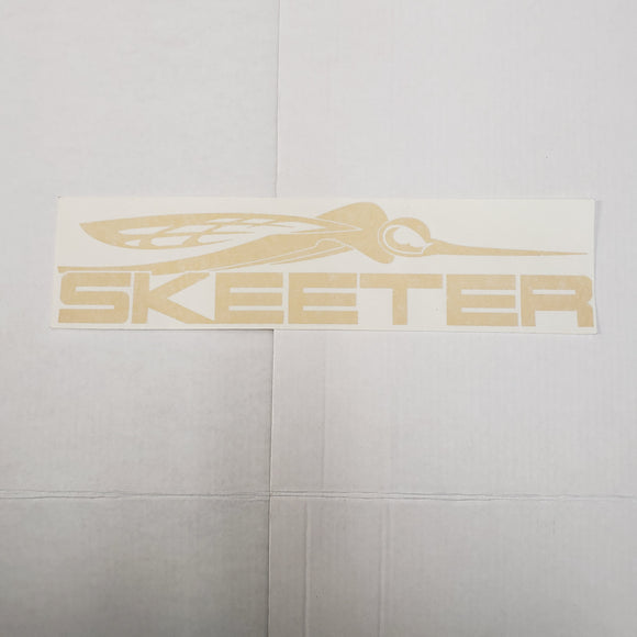 New Authentic Skeeter Chrome Decal 17