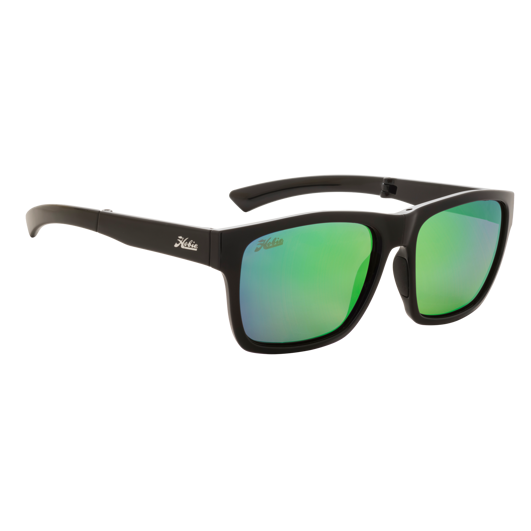 Hobie Imperial Polarized Sunglasses - Shiny Black/Green Mirror