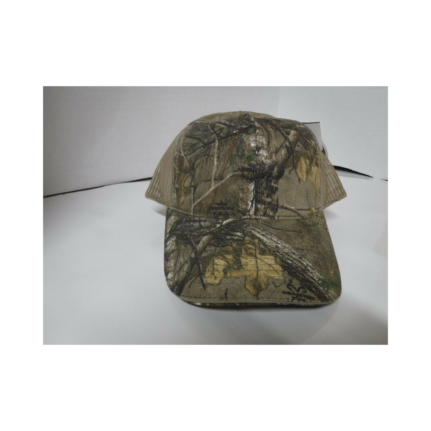 New Authentic RealTree Hat Adjustable Camo Xtra Tan/ Tan Mesh Back