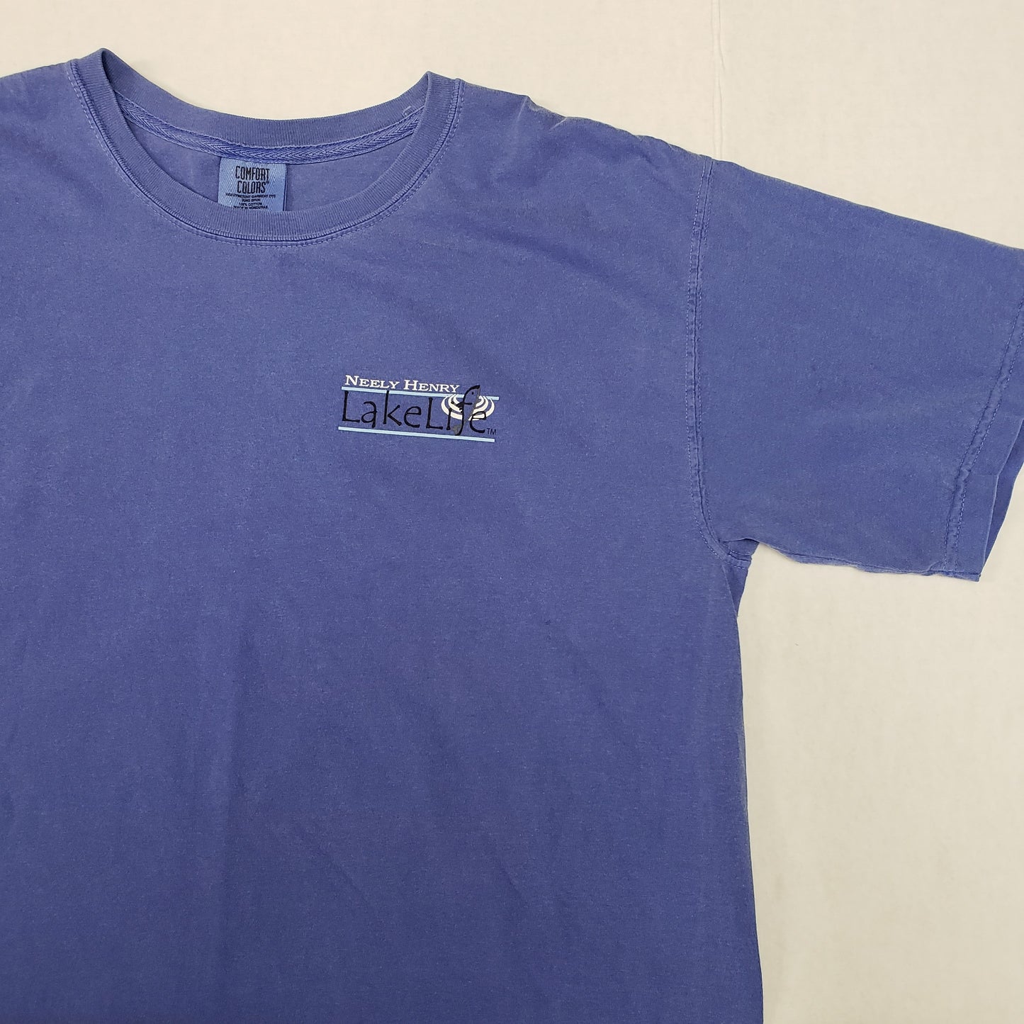 Lakelife SS Comfort Color TShirt/ Get Hooked Neely Henry Periwinkle Medium