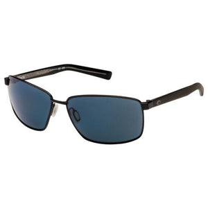 New Authentic Costa Del Mar Ponce 11 Sunglasses Matte Black w/Gray Lens 580P