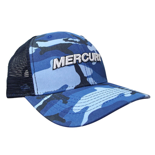 New Authentic Mercury Echelon Hat-Royal Camo/Navy