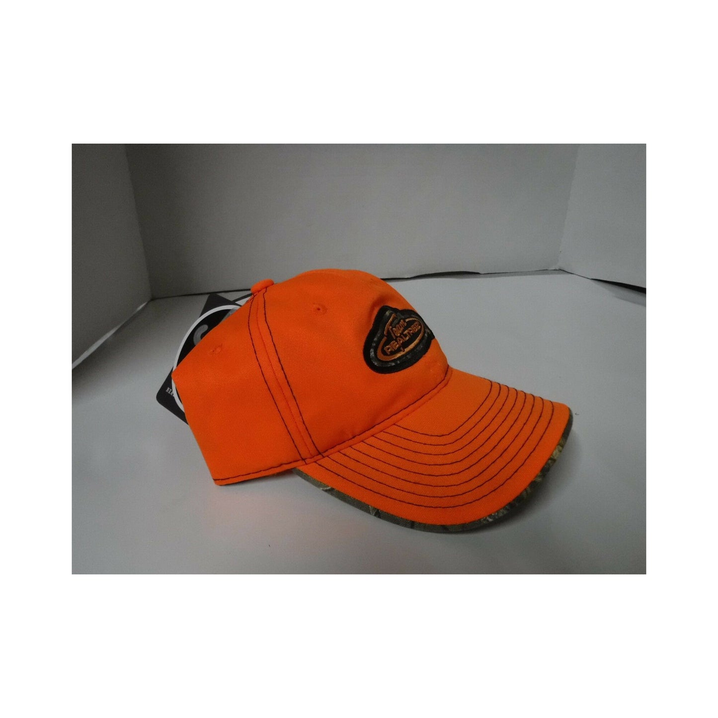 New Authentic RealTree Hat Adjustable Orange/ RealTree Emblem