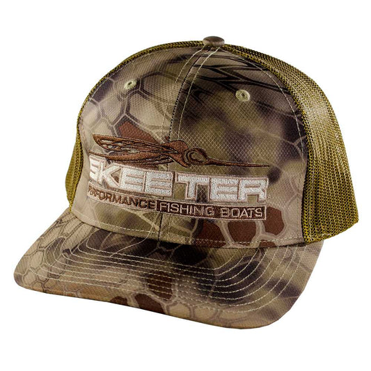 New Authentic Skeeter Richardson Kryptek/Camo/Olive Green Highlander Trucker Hat