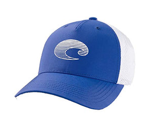 New Authentic Costa Del Mar Grad Logo Trucker Hat