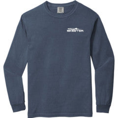 New Authentic Skeeter Blue Jean Comfort Color L/S Shirt-