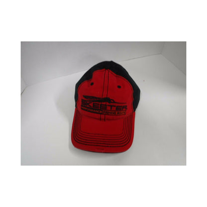 New Authentic Skeeter Distressed Richardson Hat Red/ Black Back