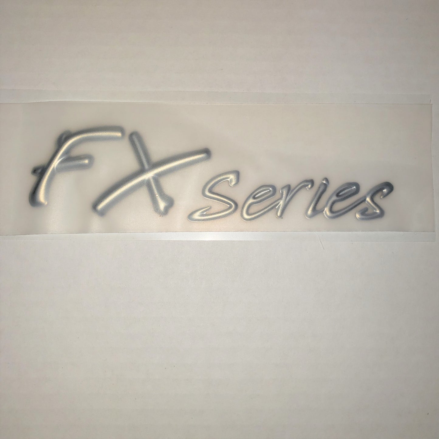 New Authentic Skeeter Emblem FX Series Silver 6.42" X 1.64"