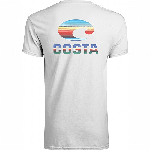 New Authentic Costa White Fiesta-Large  S/S T-Shirt