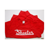 Z New Authentic Skeeter Long Sleeve Classic Crew Shirt Pullover/ Heather Red Large
