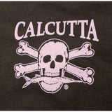 New Authentic Calcutta Ladies Short Sleeve Shirt  Brown/ Pink Original Logo Front and Back with P.I.T.B.