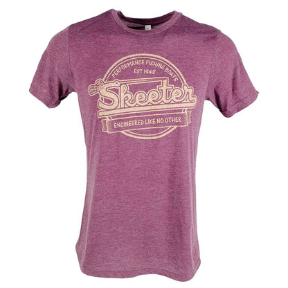 New Authentic Skeeter Classic Tee Brushed Maroon