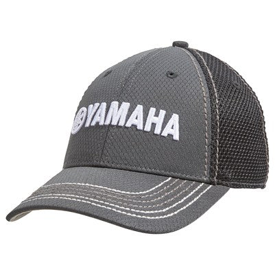 New Authentic Yamaha Hat- Performance Mesh Hat-Gray/Charcoal