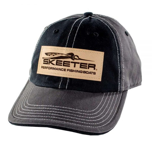 New Authentic Skeeter Richardson Black/ Patch Hat