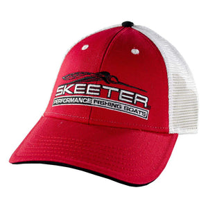 New Authentic Skeeter Youth Mesh Hat Red