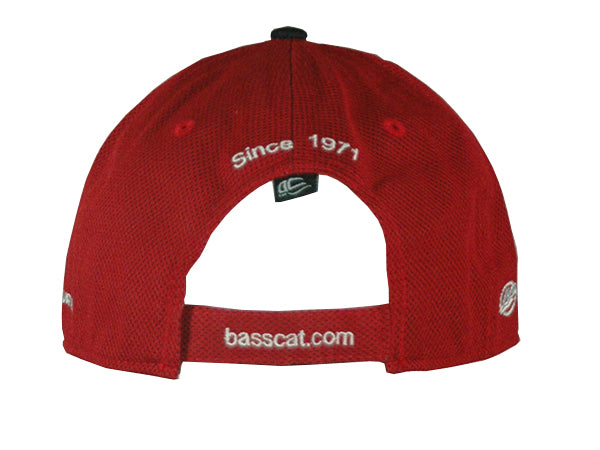 Bass Cat MERCURY Hat-Black/Red Cloth