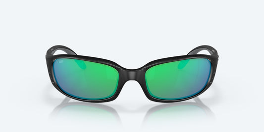 New Authentic Costa Sunglasses-Brine -Matte Black Frame/Green  Mirror Lens-580G