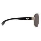 New Authentic Costa Cocos Sunglasses Palladium/ Polarized Gray Lens 580P