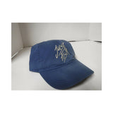 New Authentic Outdoor Cloth Hat Blue/ Just Fish