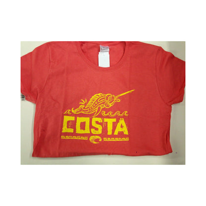 New Authentic Costa Short Sleeve Unisex T-Shirt Pez Velas Coral