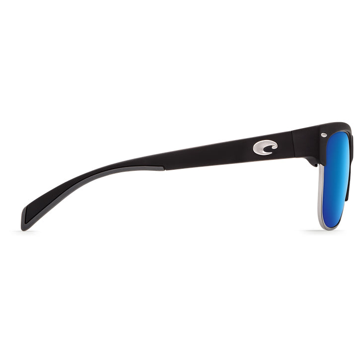 New Authentic Costa Pawley Sunglasses Matte Black Frame Blue Mirror G The Loft at Bucks Island