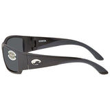 New Authentic Costa Corbina Sunglasses Matte Black/Gray 580P