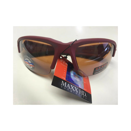 New Maxx High Definition Dynasty 2.0 Sunglasses Red Frame