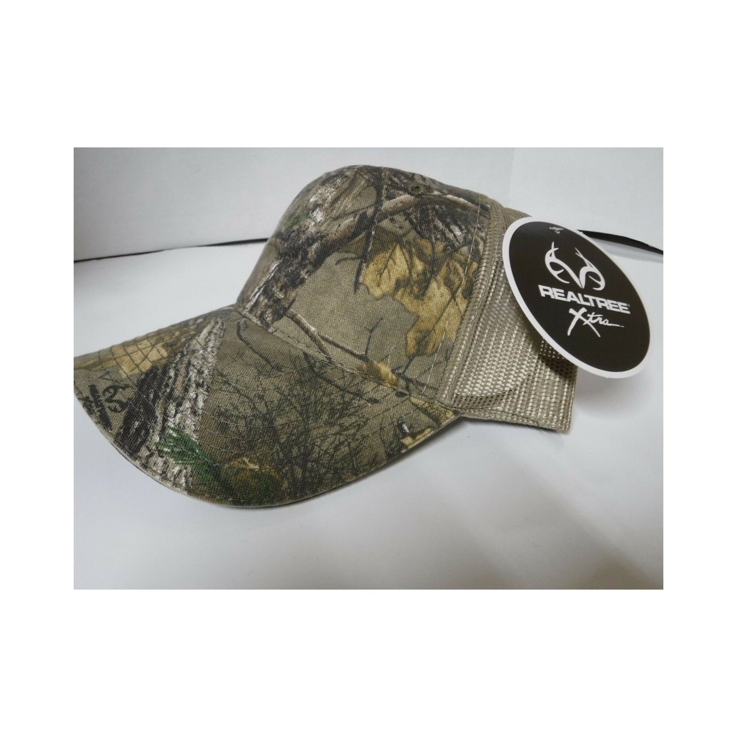 New Authentic RealTree Hat Adjustable Camo Xtra Tan/ Tan Mesh Back