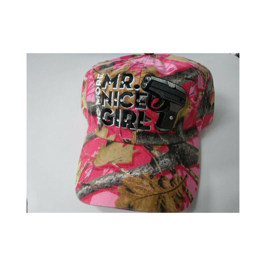 New 2nd Amendment Ladies Hat/ Pink Camo-
