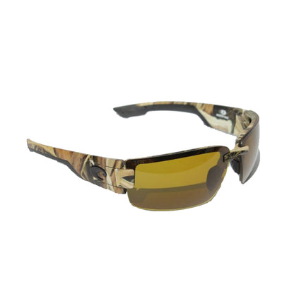 New Authentic Costa Rockport Sunglasses Mossy Oak Frame/ Polarized Sunrise Lens