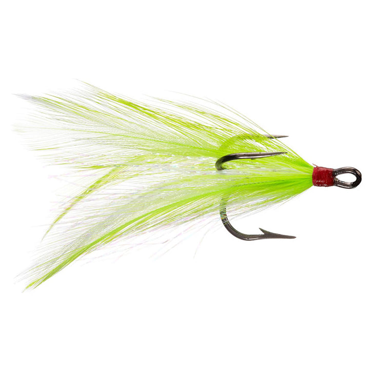 Chartreuse/ White
