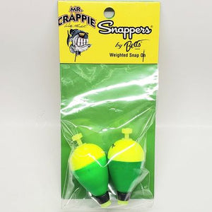 Betts Mr. Crappie Snap-On Float - Pear