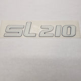 New Authentic Skeeter SL210 Series Emblem 9.31" X 2.17"