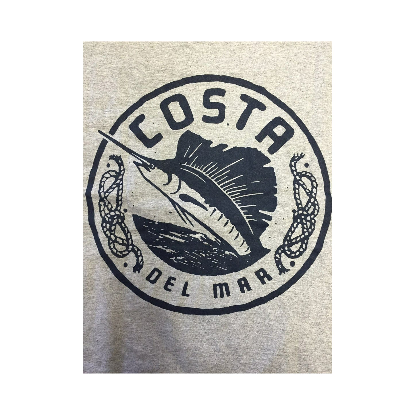 New Authentic Costa Short Sleeve T-Shirt Maritimes Gray