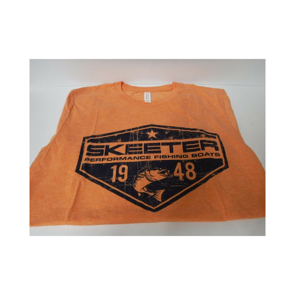 New Authentic Skeeter Short Sleeve T-Shirt Tri-Blend