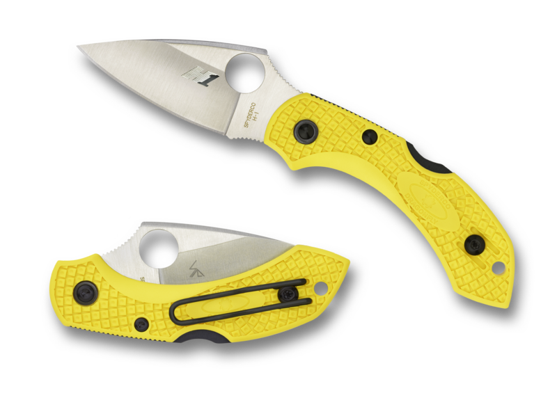 Spyderco Dragonfly 2 Salt FRN Yellow C28PYL2