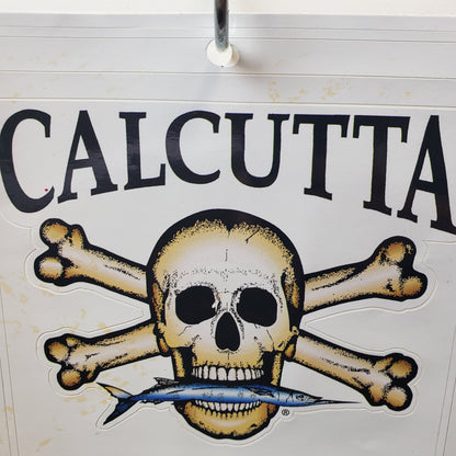 New Calcutta Skull &Cross Bones Decal
