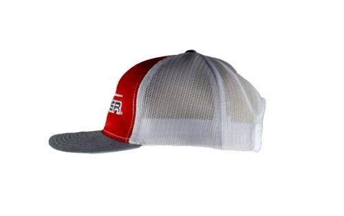 New Authentic Skeeter Richardson Hat/White Mesh/Skeeter Logo Red/Gray Bill