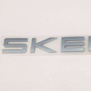 New Authentic Chrome Skeeter Emblem 30 3/4" X 2 5/8"  91171476