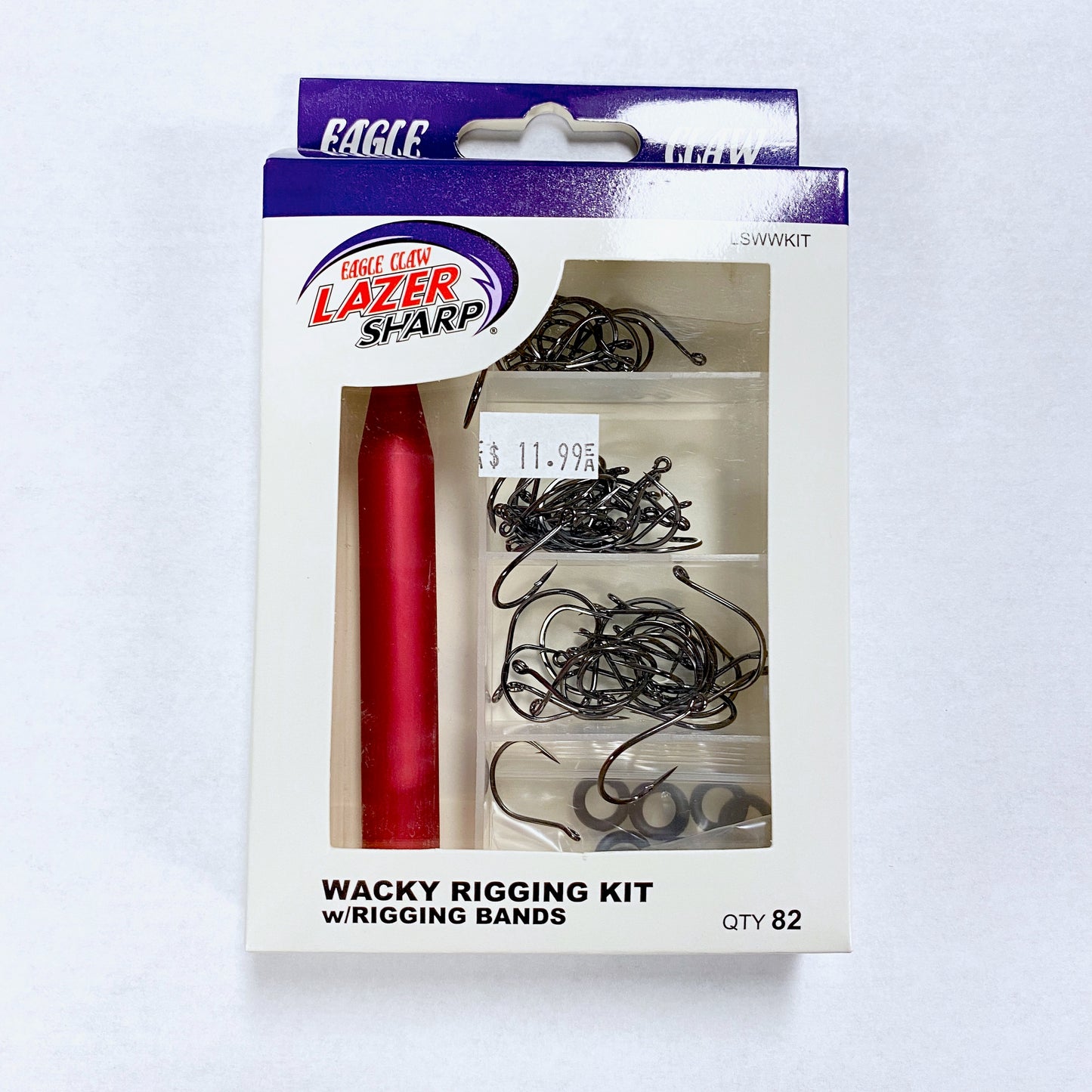 Wacky worm Kit with Rigging Bands