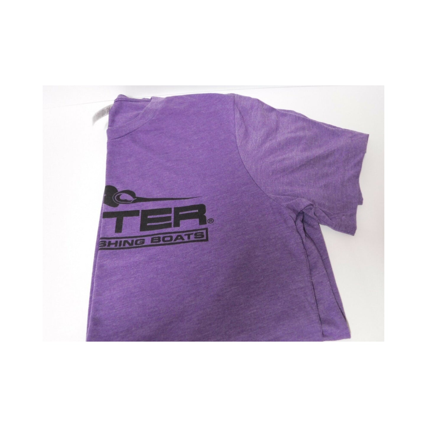 New Authentic Skeeter-Softstyle T-Shirt-Heather Purple/Eat, Sleep, Fish Small