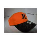 Remington Hat Adjustable Orange /Black Letter R/ Black Bill