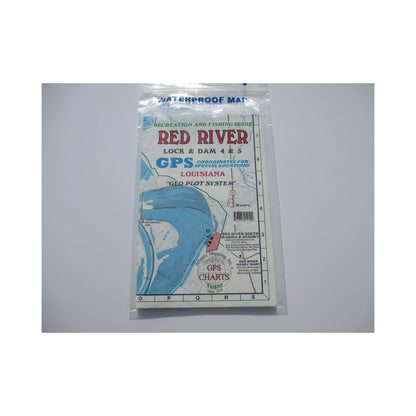 Atlantic Mapping GPS Waterproof Map Red River