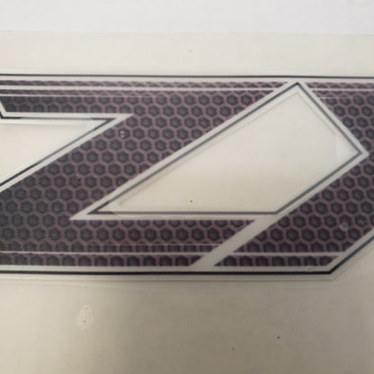 New Authentic Skeeter ZX21 Series Decal Black 11" X 2"