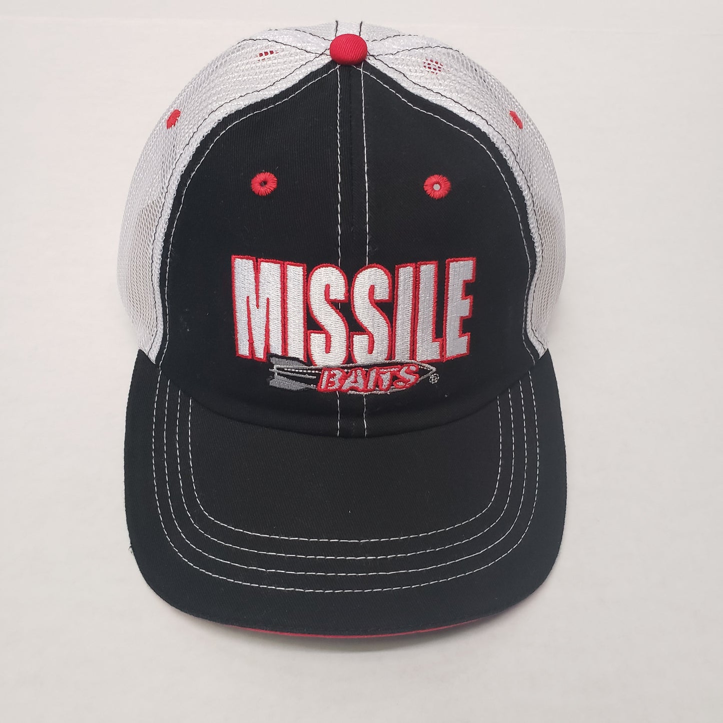 Missile Baits Hat/ Trucker/ Adjustable Black/ White/ Black