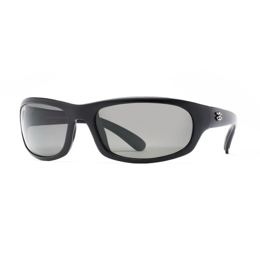 New Authentic Calcutta Steelhead Sunglasses Matte Black Frame/ Polarized Gray Lens