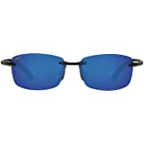 New Authentic Costa Ballast Readers Shiny Black/Blue Mirror 2.00 580P