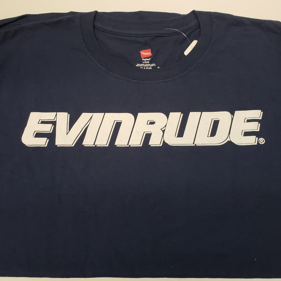 Evinrude Short Sleeve T-Shirt Navy Blue