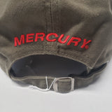 New Authentic Mercury Marine Hat Combat/Army Green/ Red Logo