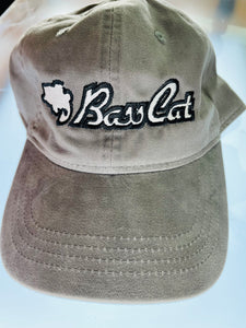 Bass Cat Cloth Hat Gray